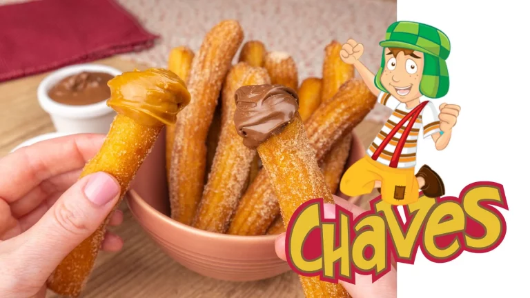 Churros, Dona Florinda, Receita, Sobremesa, Doce, Culinária, Receita fácil, Chaves, Doce espanhol